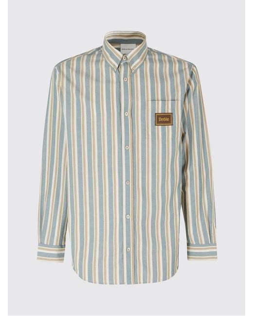 Drole de Monsieur Gray Shirt for men