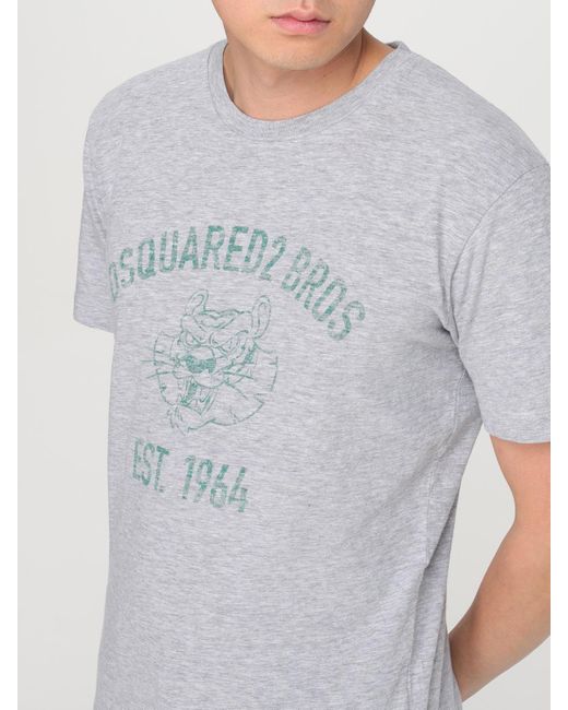 DSquared² Gray T-Shirt for men