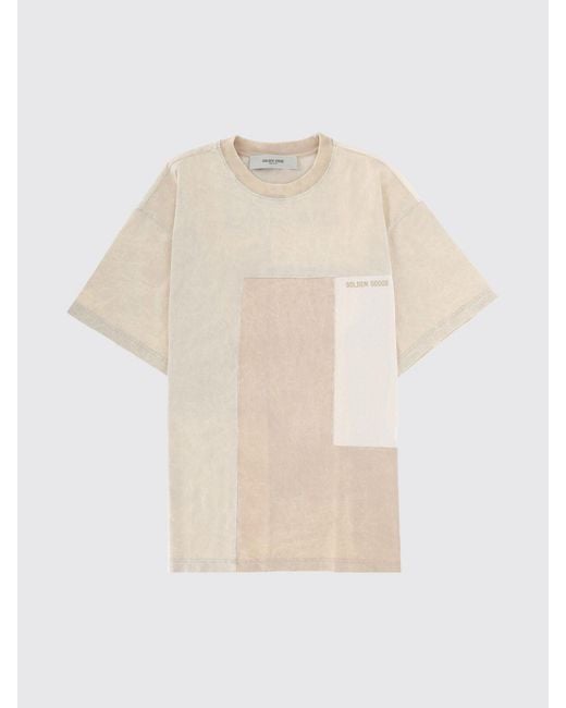 Golden Goose Deluxe Brand Natural Cotton T-Shirt for men