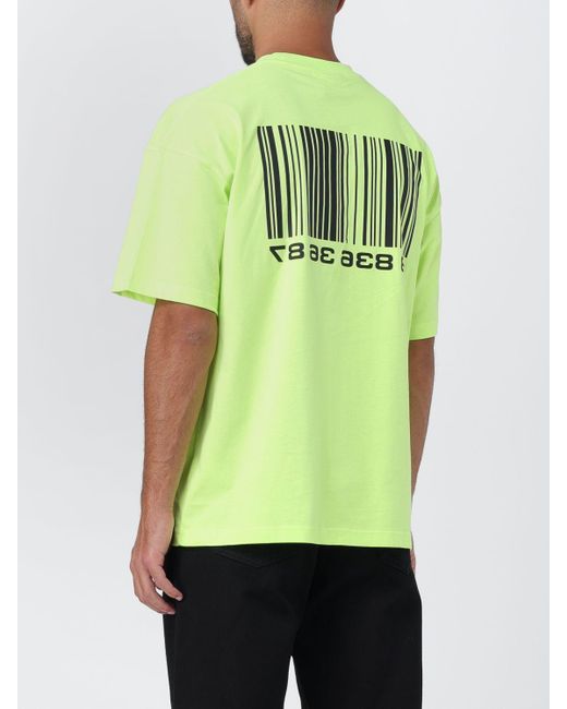 T-shirt con stampa grafica di VTMNTS in Green da Uomo