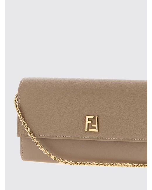 Fendi Natural Crossbody Bag