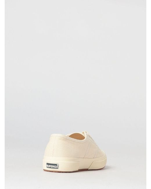 Superga Natural 2750-Cotu Classic Cotton Canvas Sneakers