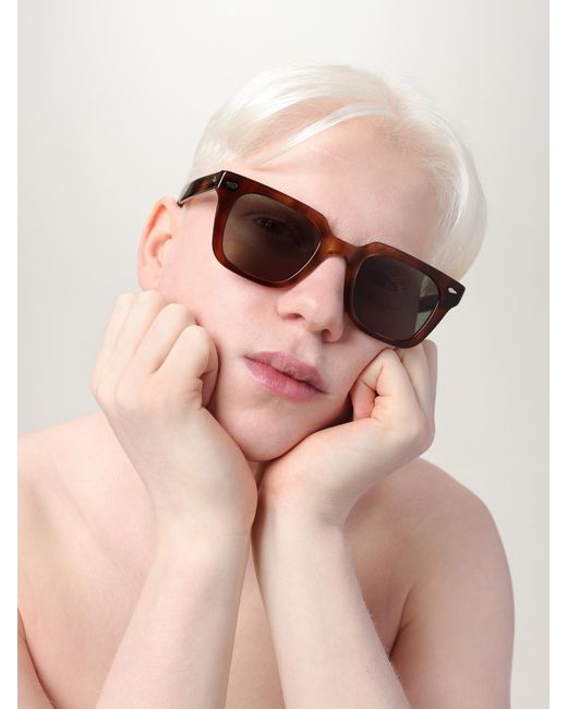 Moscot Natural Acetate Sunglasses for men
