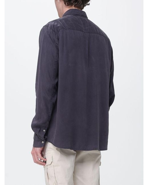 Ecoalf Blue Lyocell Tencel Shirt for men