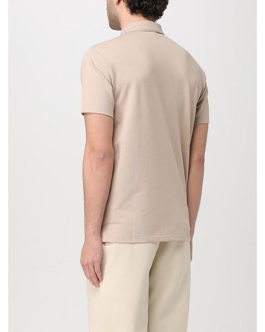 Peuterey Natural Short Sleeve Polo Shirt for men