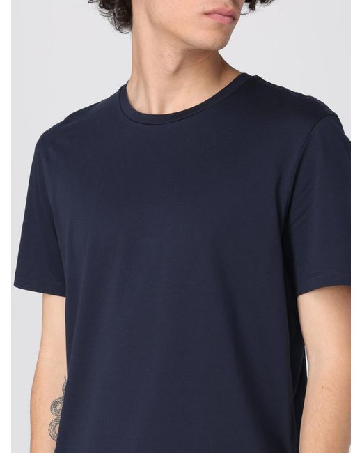 T-Shirt Basic di Boss in Blue da Uomo