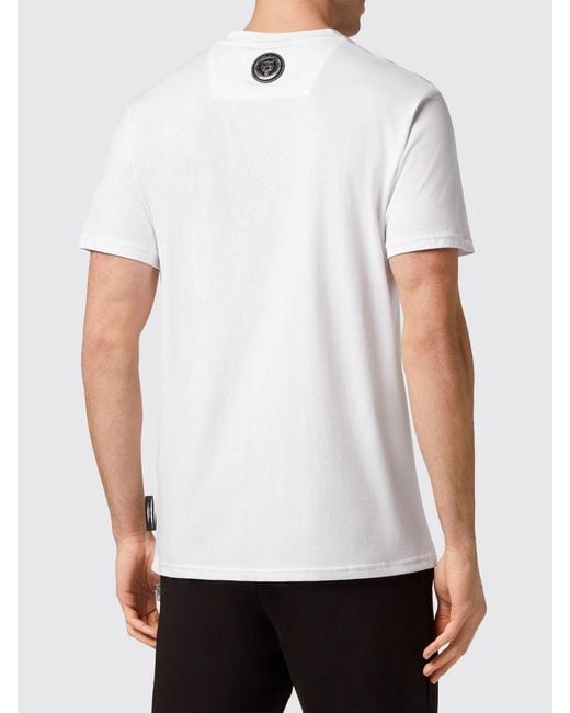 Philipp Plein White T-Shirt for men