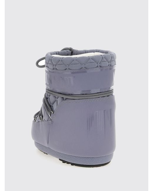 Moon Boot Blue Shoes
