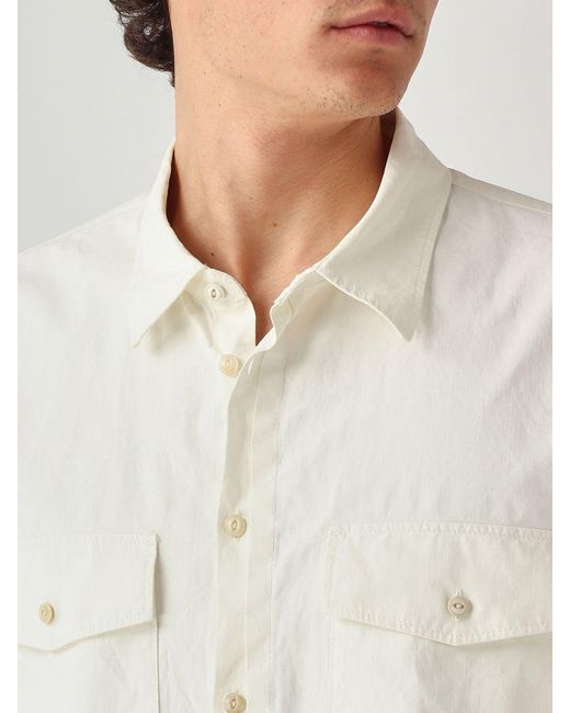 DSquared² White Linen Shirt for men