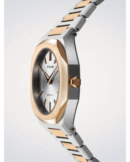 D1 Milano Metallic Ultra Thin Watch