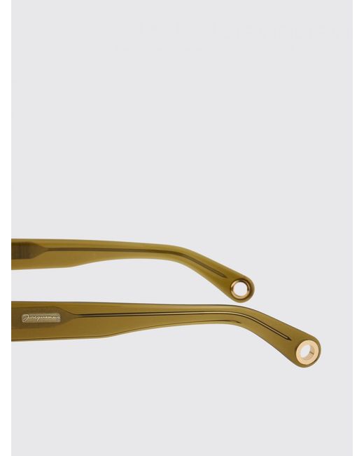 Jacquemus White Acetate Sunglasses