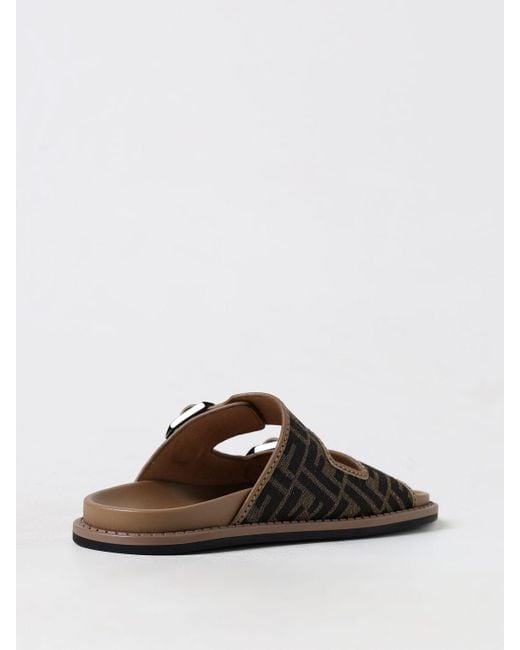 Fendi Brown Sandals for men