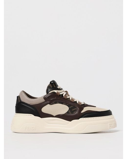 Fendi Natural Sneakers for men