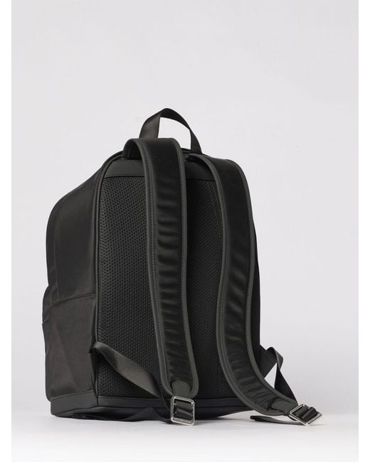 Michael Kors Black Recycled Nylon Backpack for men