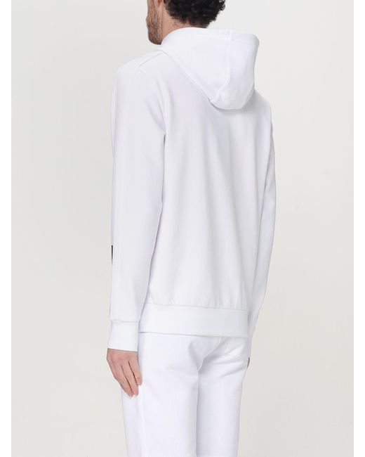 Felpa Con Cappuccio di Colmar in White da Uomo