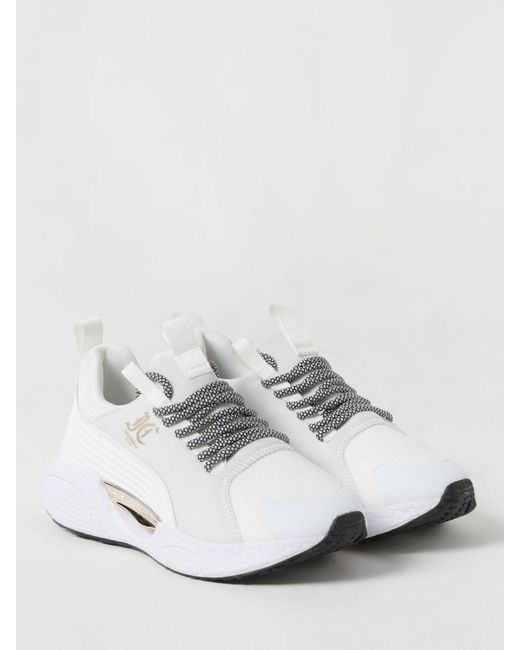 Sneakers in mesh di Just Cavalli in White