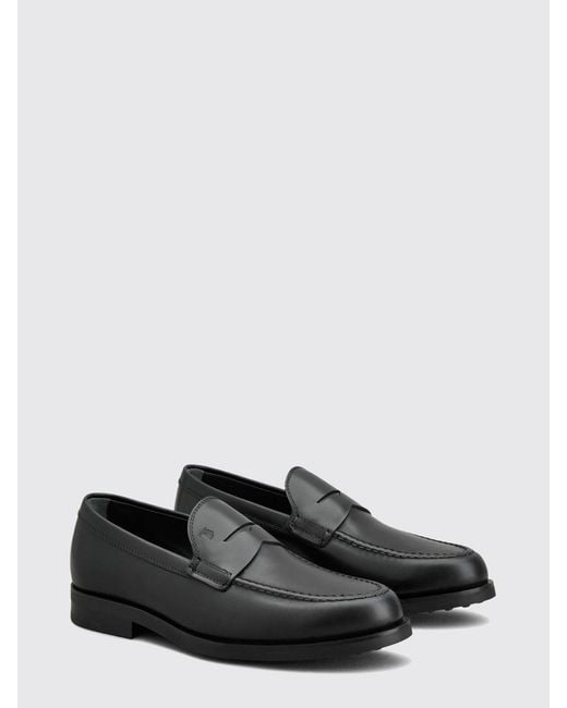 Tod's White Leather Loafers for men
