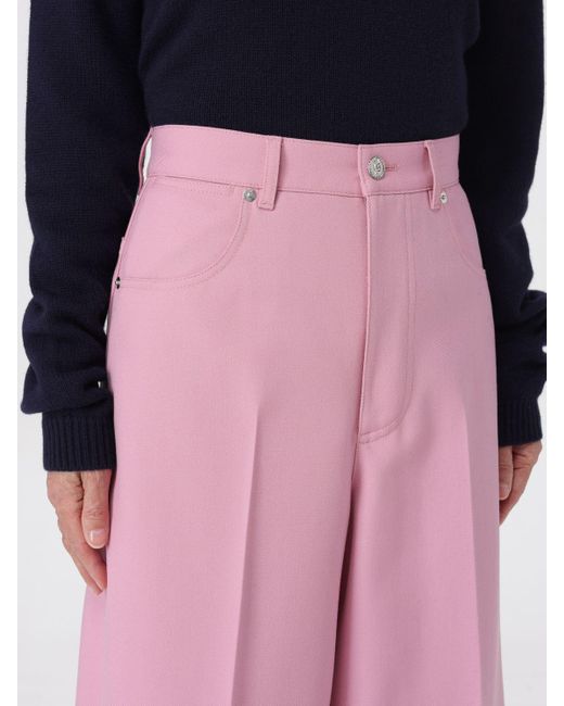 Pantalon Gucci en coloris Pink