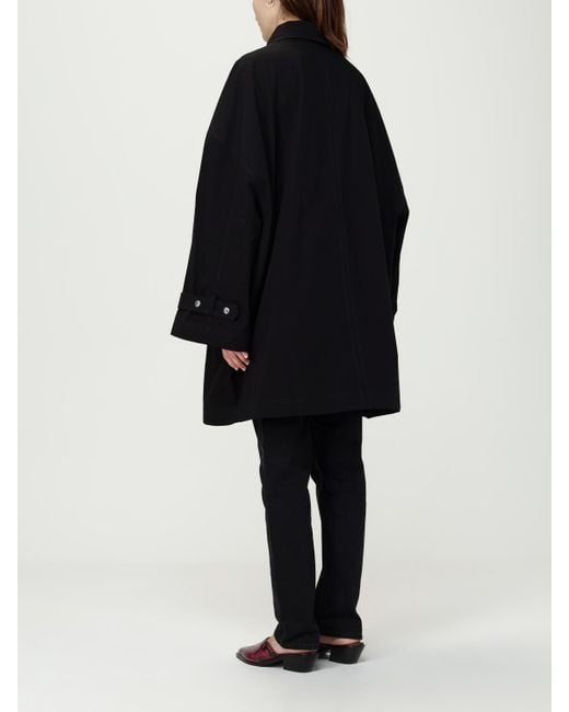 Totême Black Raincoat