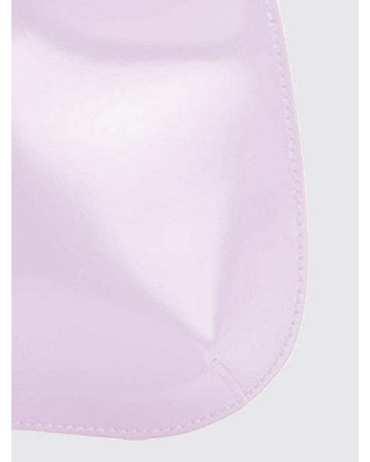 Jacquemus Pink Le Petit Bisou Brushed Leather Bag