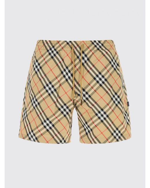 Burberry Natural Check Nylon Swimsuit for men