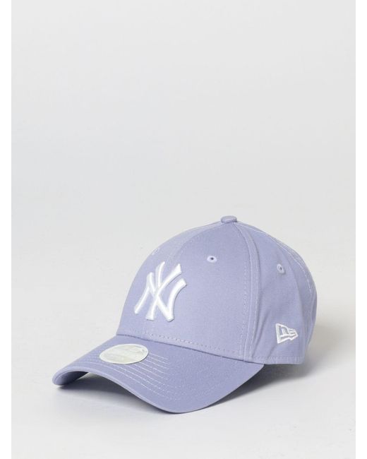 KTZ White 9Forty Ny Yankees Embroidered Logo Cotton Cap