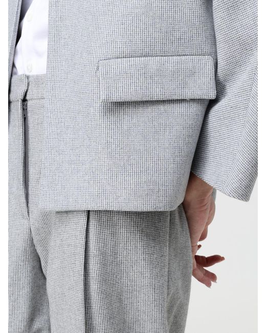 Liviana Conti Gray Jacket