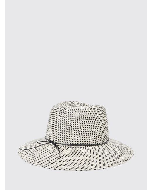 Maison Michel White Hat