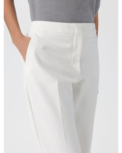 Max Mara White Pants