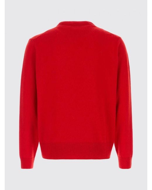 Vivienne Westwood Red Merino Wool And Cashmere Sweater for men