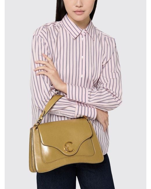 Coccinelle Metallic C-Me Leather Bag
