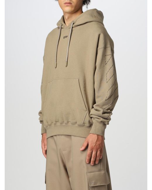 Off-White c/o Virgil Abloh Natural Sweatshirt for men