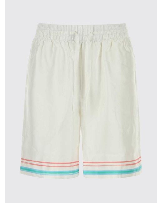 Casablanca Natural Silk Shorts for men