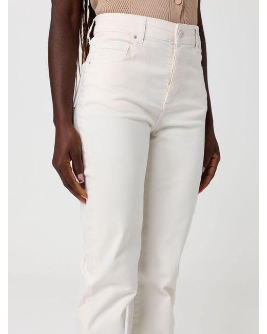 ARMANI EXCHANGE White Regular Fit Stretch Denim Jeans