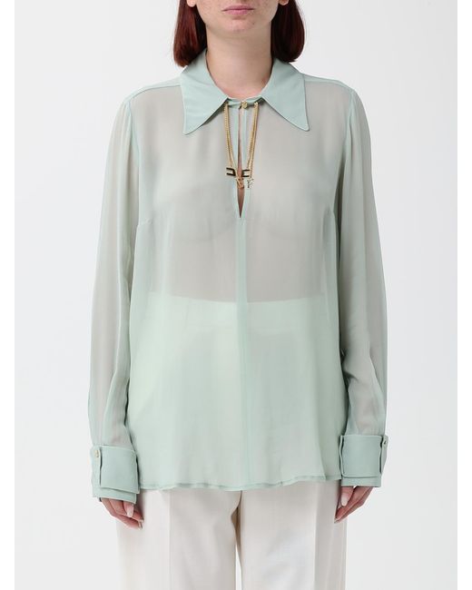 Elisabetta Franchi Gray Shirt