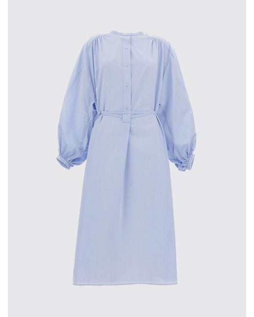 Loulou de Saison Blue Cotton Dress