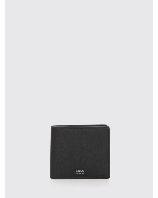 Boss White Wallet for men