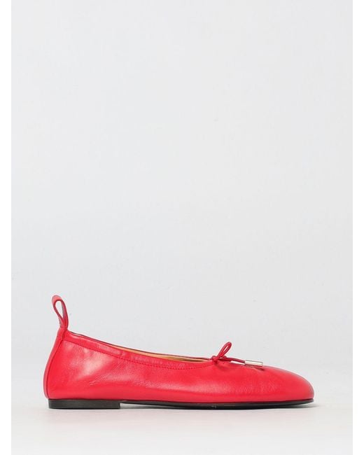 Alohas Red Ballet Flat