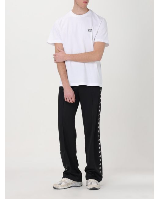 T-Shirt Homme Golden Goose Deluxe Brand pour homme en coloris White