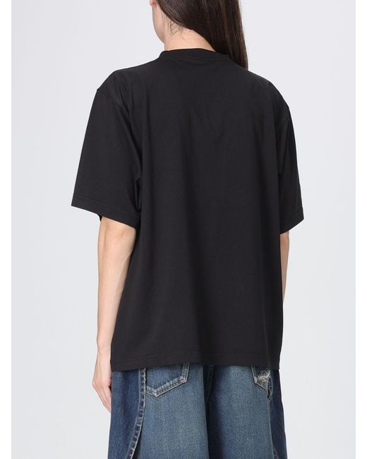 Balenciaga Black Relaxed Fit T-Shirt