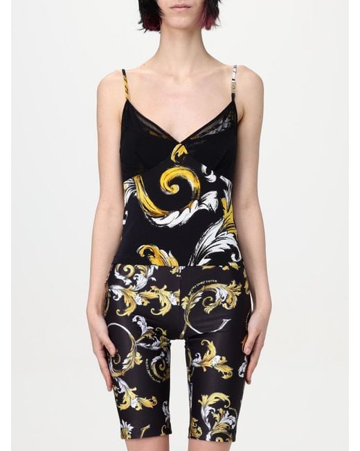 Versace Jeans Couture Black Top Damen