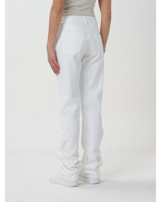 Palm Angels White Jeans