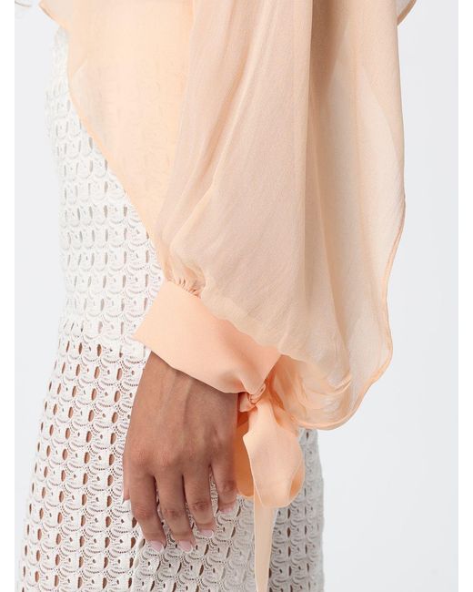 Twinset White Viscose Blouse