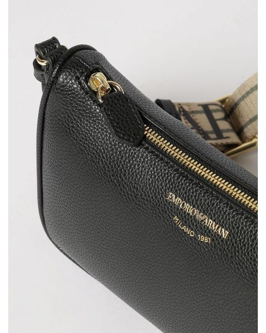 Emporio Armani Black Shoulder Bag