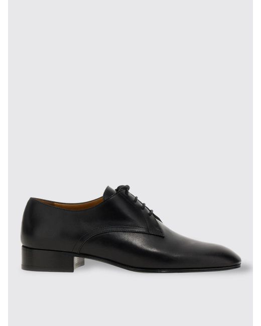 The Row Black Oxford Shoes