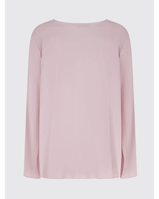 Max Mara Pure Pink Pure Silk Blouse Max Mara
