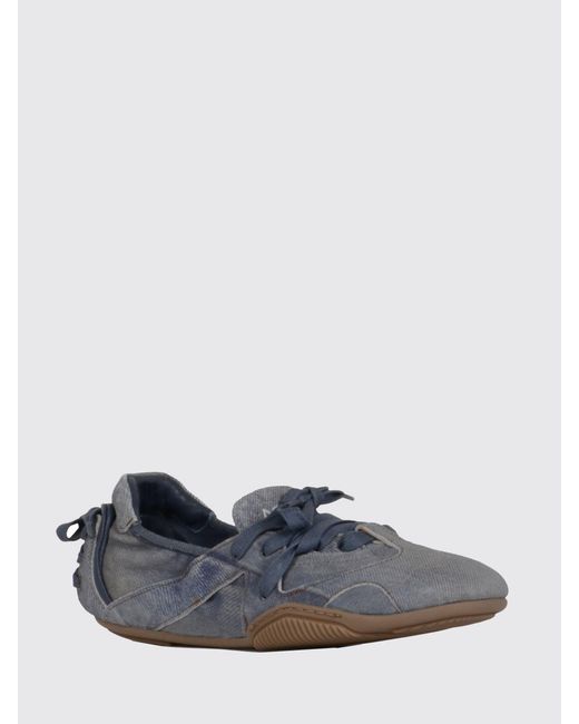 Acne Blue Used Denim Ballerinas