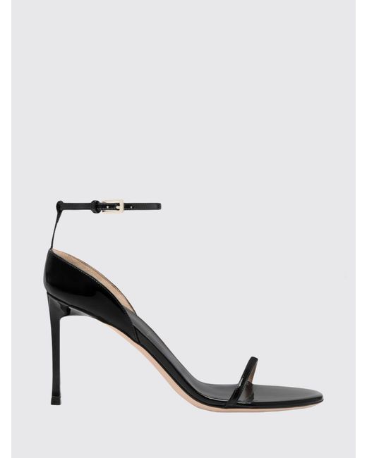 Tom Ford White Vertigo Patent Leather Sandals