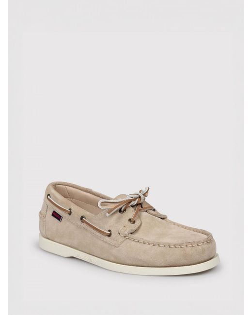 Sebago Natural Portland Suede Loafer for men