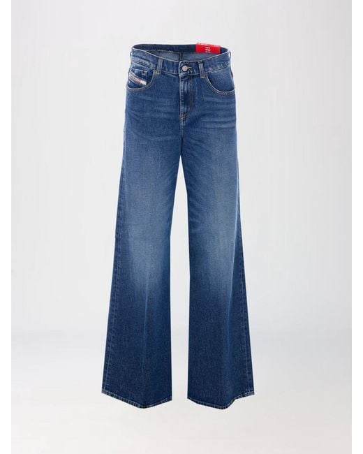DIESEL Blue 1978 D-Akemi 5-Pocket Jeans